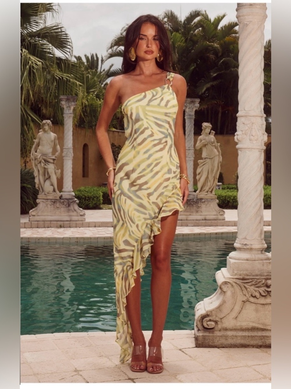 Runaway the label midi dress